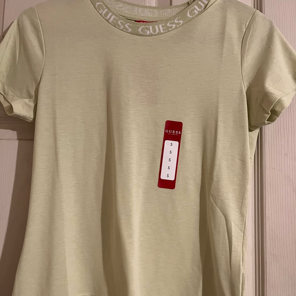 Guess Light Green T-Shirt